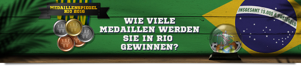 Medaillenspiegel<br/><br/>